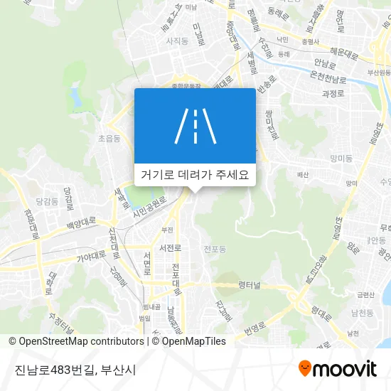 진남로483번길 지도