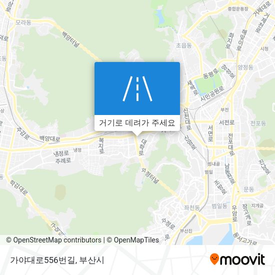 가야대로556번길 지도