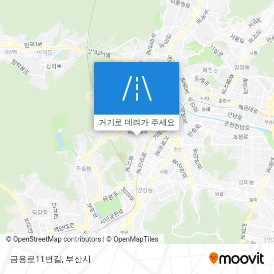 금용로11번길 지도