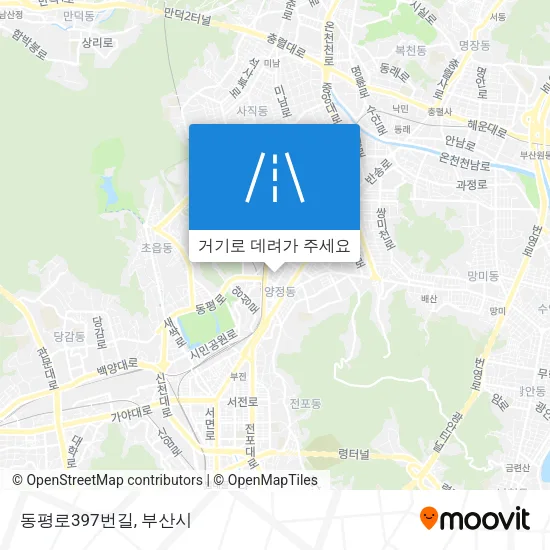 동평로397번길 지도
