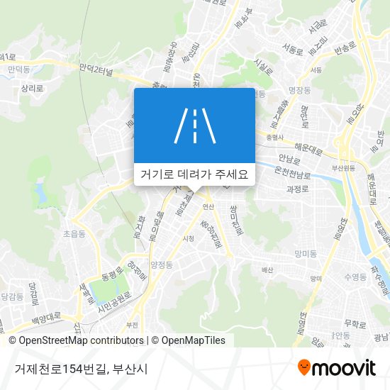 거제천로154번길 지도