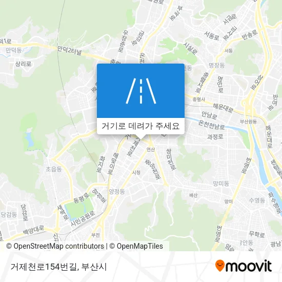 거제천로154번길 지도