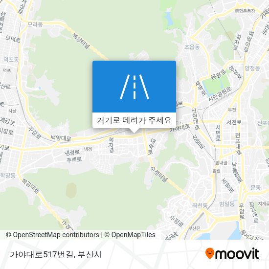가야대로517번길 지도
