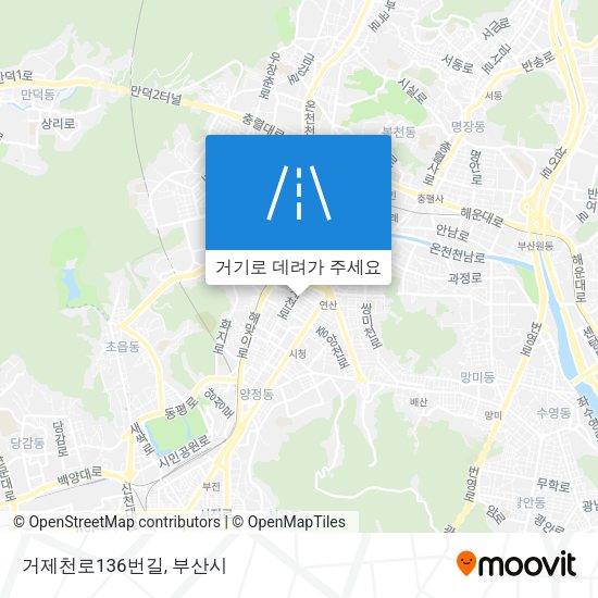 거제천로136번길 지도