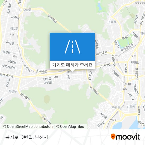 복지로13번길 지도