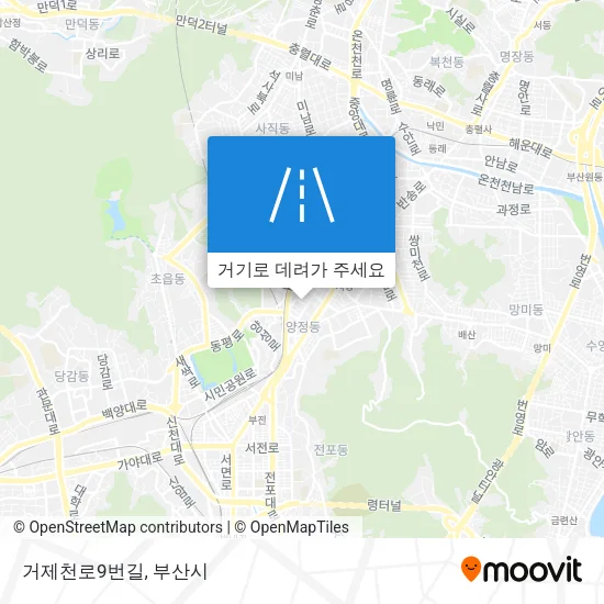 거제천로9번길 지도