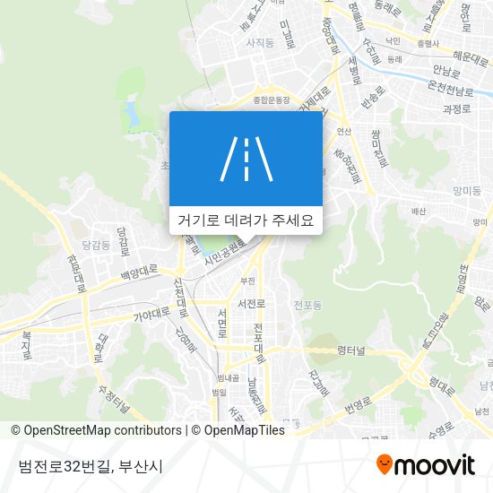 범전로32번길 지도