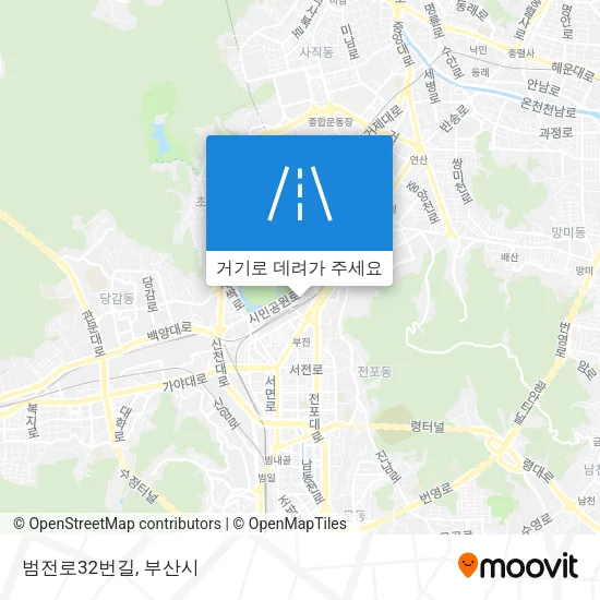 범전로32번길 지도