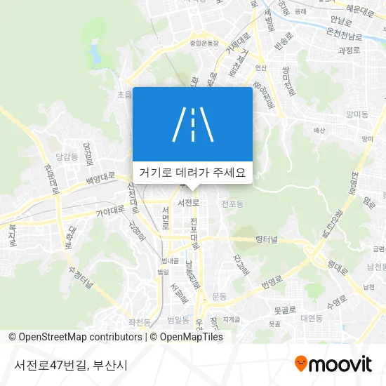 서전로47번길 지도