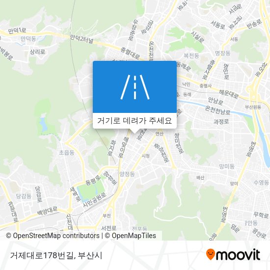거제대로178번길 지도