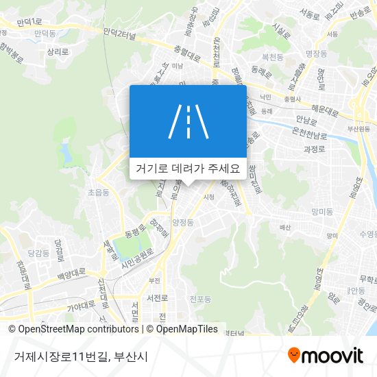 거제시장로11번길 지도