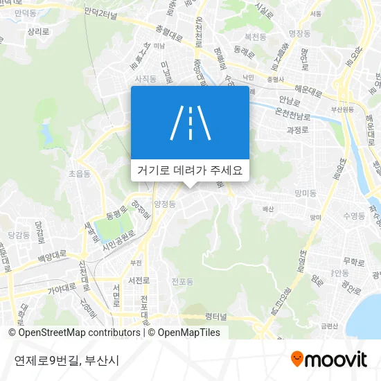연제로9번길 지도