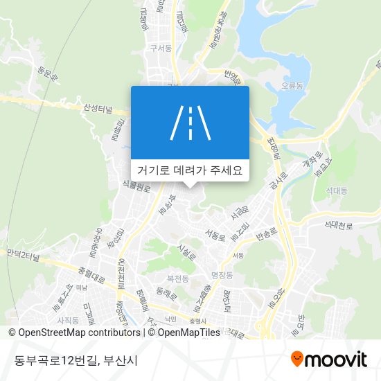 동부곡로12번길 지도
