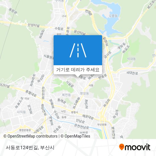 서동로124번길 지도