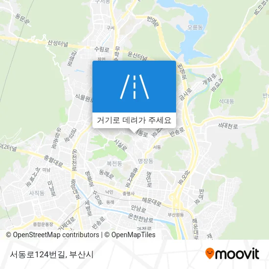 서동로124번길 지도