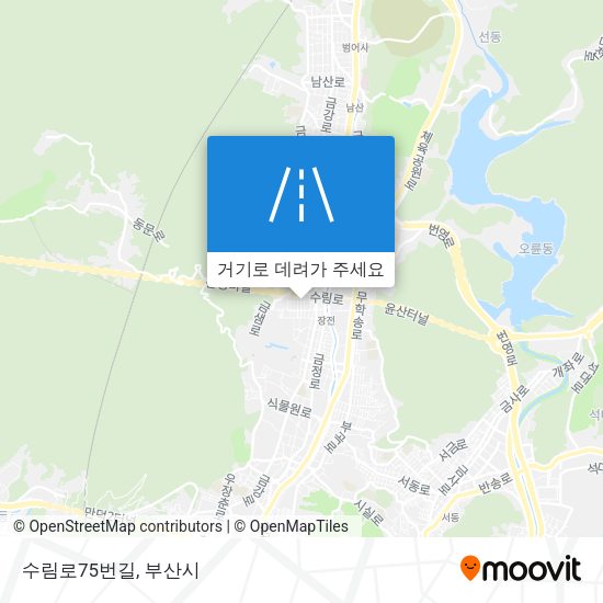 수림로75번길 지도