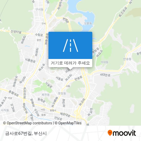 금사로67번길 지도