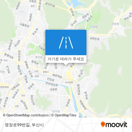 명장로99번길 지도