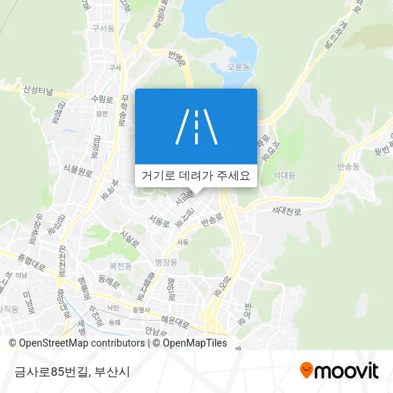 금사로85번길 지도