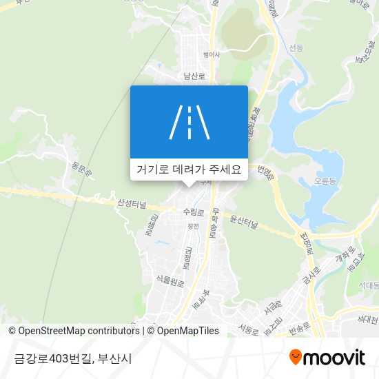 금강로403번길 지도