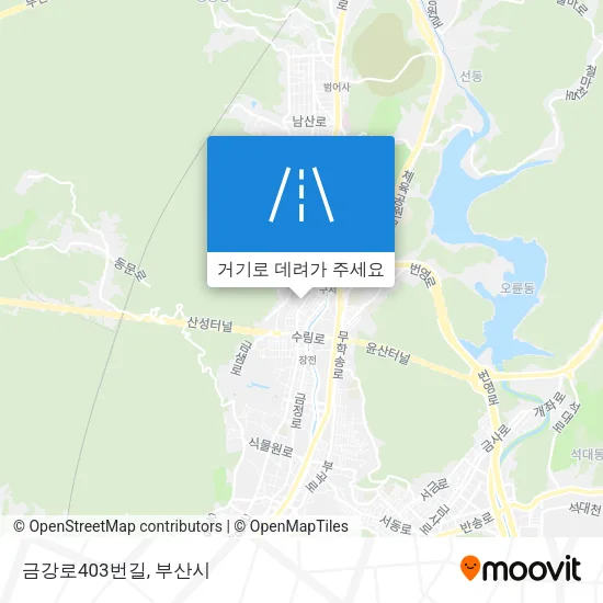 금강로403번길 지도