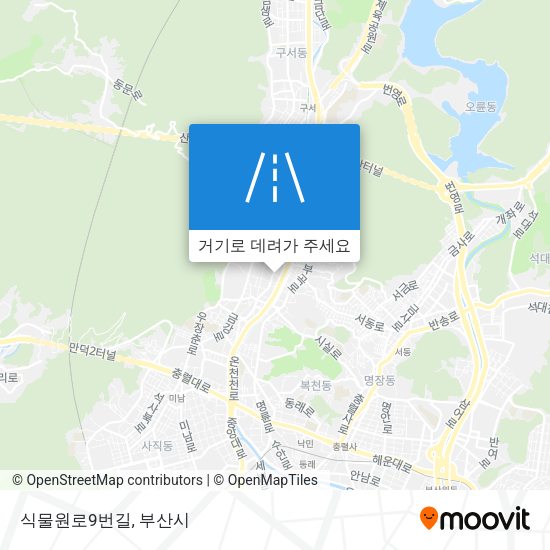 식물원로9번길 지도