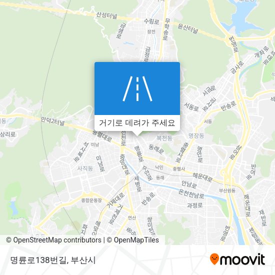 명륜로138번길 지도