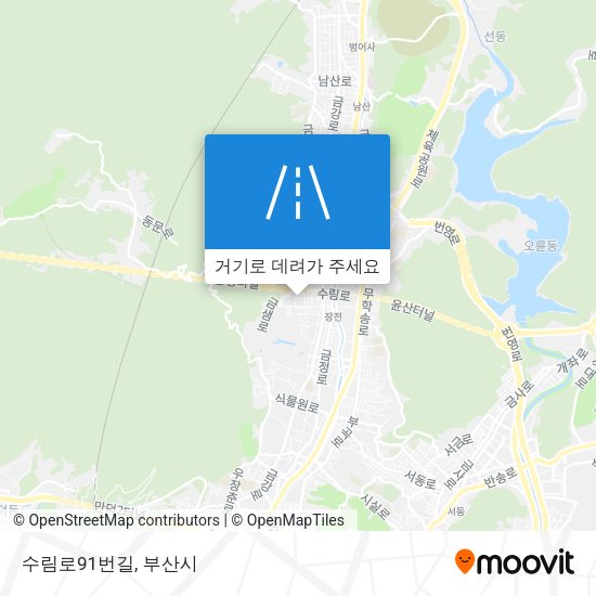 수림로91번길 지도