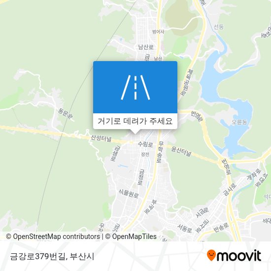 금강로379번길 지도