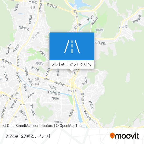 명장로127번길 지도