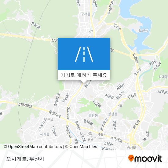 오시게로 지도