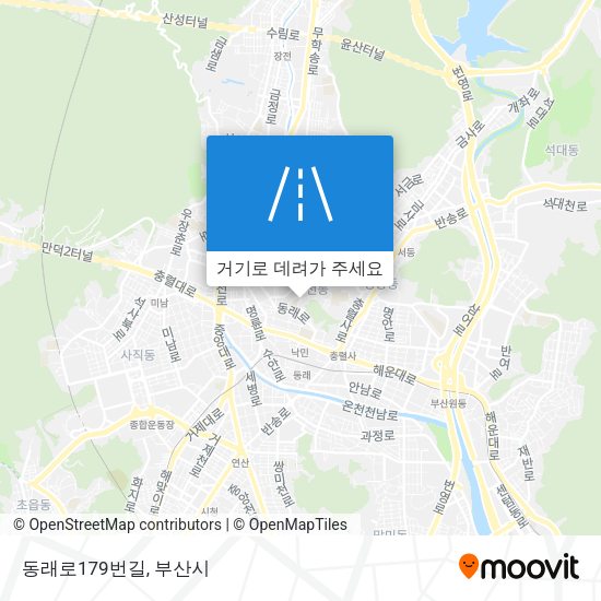 동래로179번길 지도