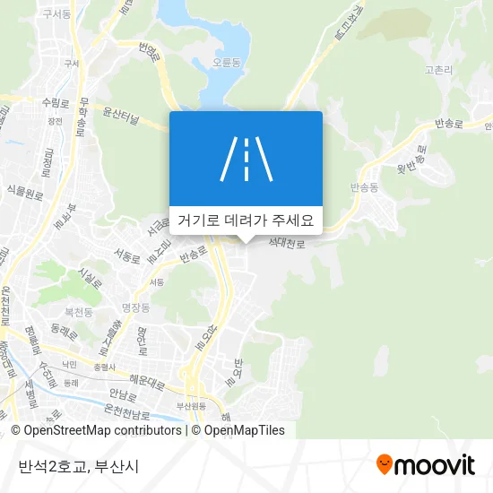 반석2호교 지도