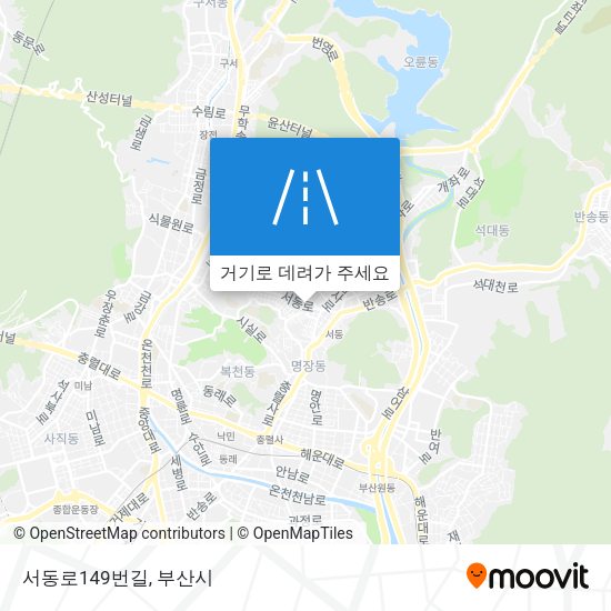 서동로149번길 지도
