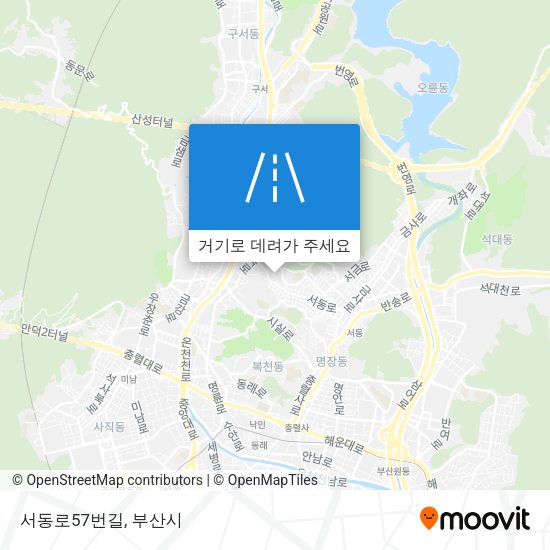 서동로57번길 지도