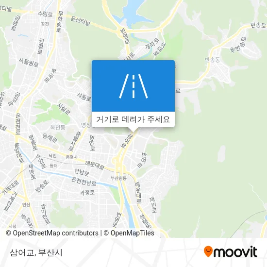 삼어교 지도