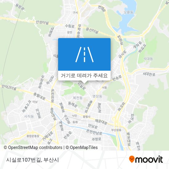 시실로107번길 지도