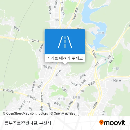 동부곡로27번나길 지도