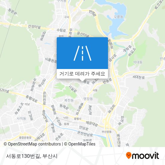 서동로130번길 지도