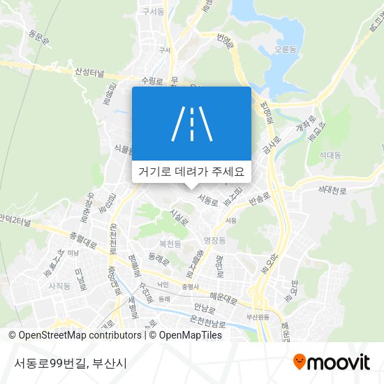 서동로99번길 지도