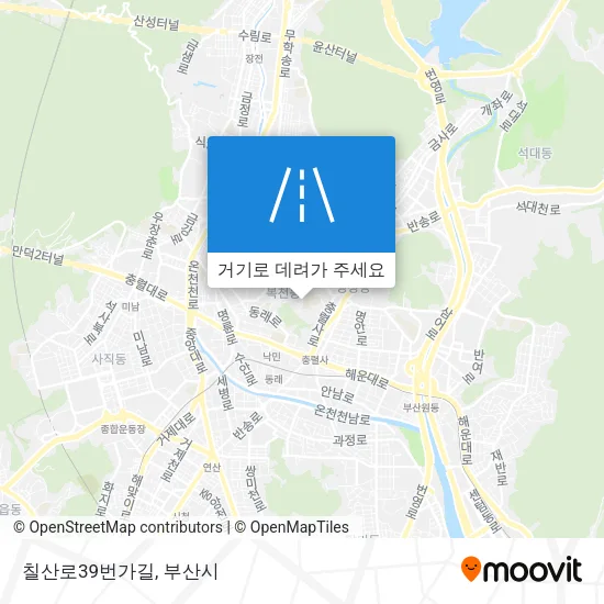 칠산로39번가길 지도