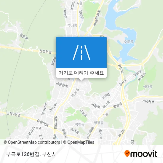 부곡로126번길 지도