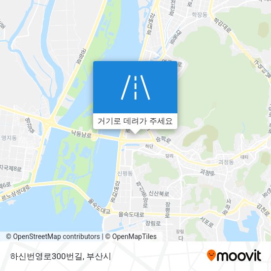 하신번영로300번길 지도