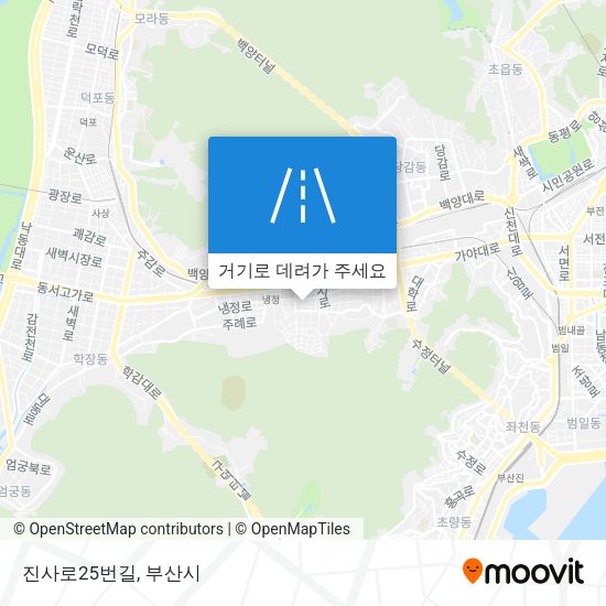 진사로25번길 지도
