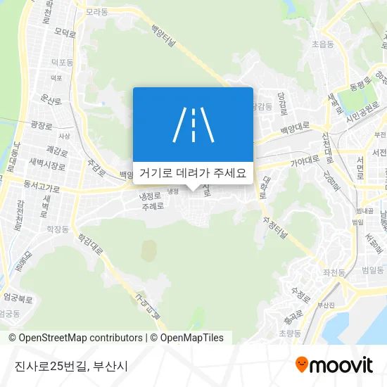 진사로25번길 지도