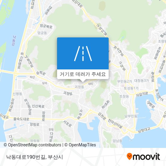 낙동대로190번길 지도