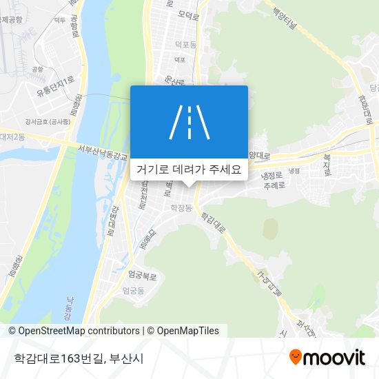 학감대로163번길 지도