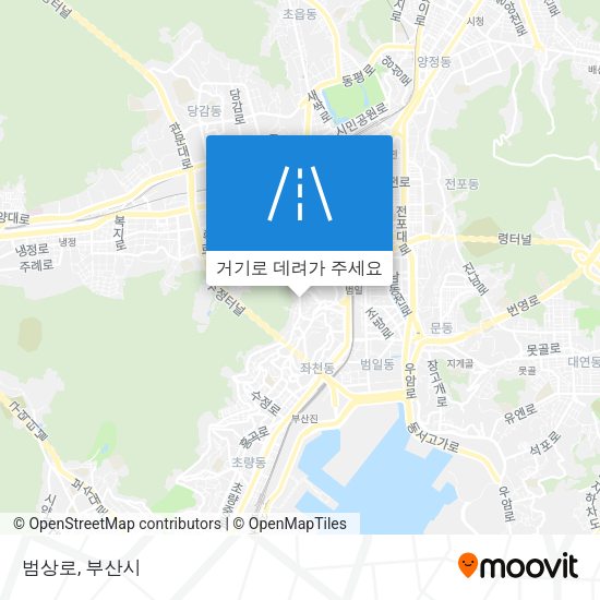 범상로 지도