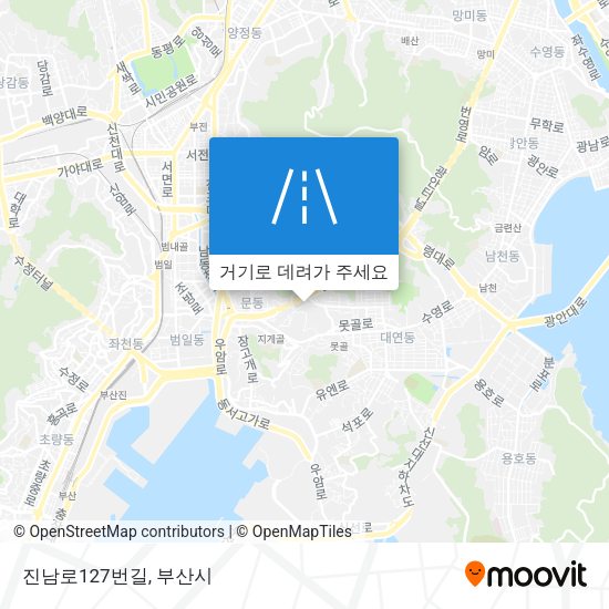진남로127번길 지도