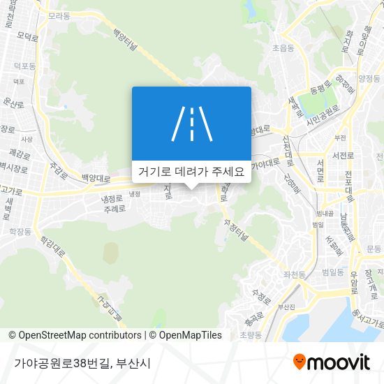 가야공원로38번길 지도